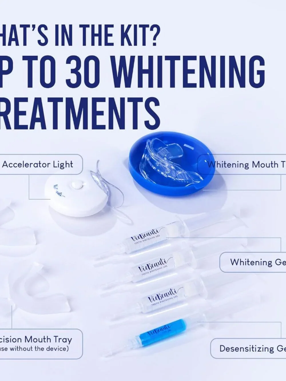 Teeth Whitening Kit with LED Light for Sensitive Teeth - Picture 5 of 8
